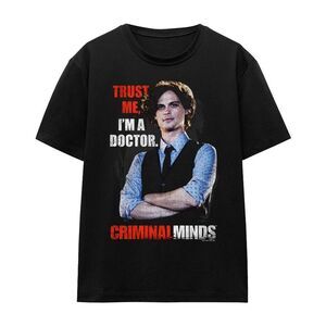 Criminal Minds Unisex Adult Trust Me T-Shirt / Black